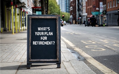 street sign what's your plan for retirement